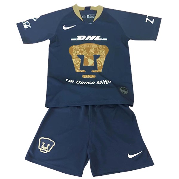 Camiseta UNAM Pumas Tercera equipo Niños 2018-19 Azul